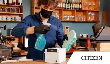 Introducing CT-E301 and CT-E601 first ever disinfectant-ready POS printers from Citizen