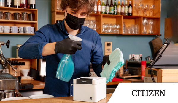 Introducing CT-E301 and CT-E601 first ever disinfectant-ready POS printers from Citizen